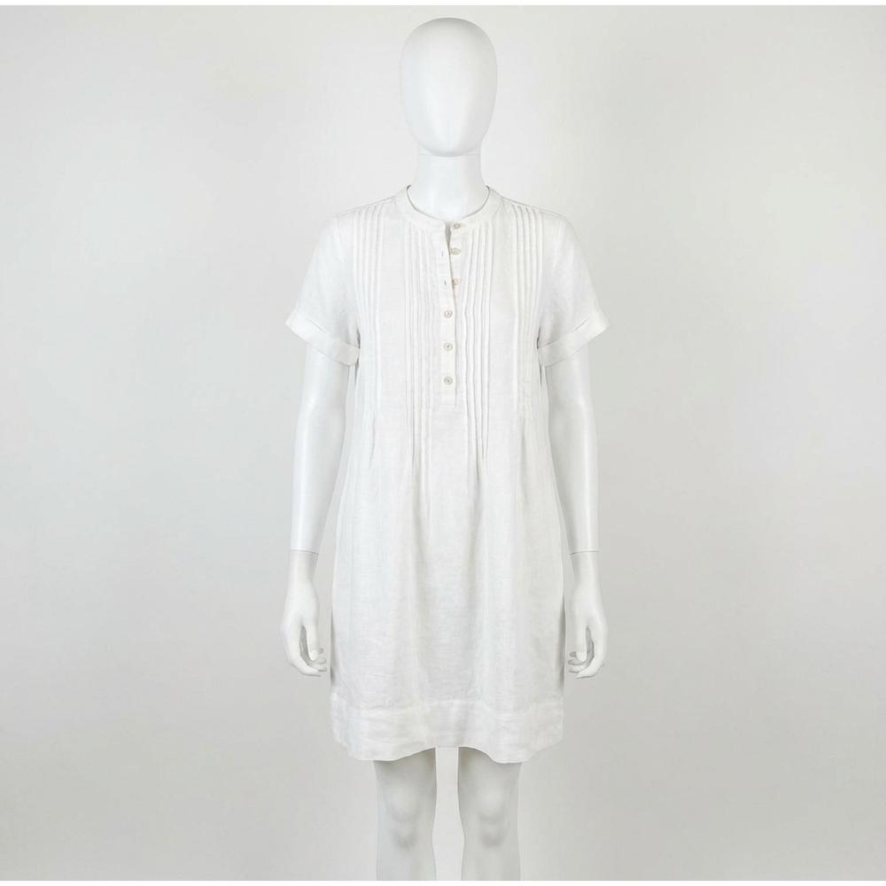 NEW FAHERTY gemina mini dress in white